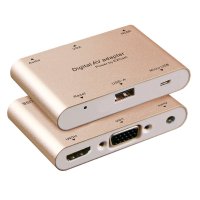 虎克 华为 P9 Plus HDMI转接头 荣耀V1/华为 G7 Plus VGA投影仪同屏器 华为P1 手机平板连电视