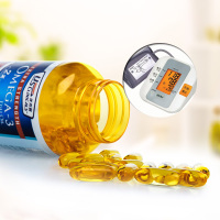 【保税发货】usclinicals优克利浓缩型深海鱼油软胶囊呵护心脑健康 100粒/瓶
