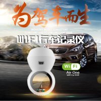 神州行（EASYOWN）air one360°行车记录仪高清手机WiFi连接居家监控 白色