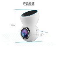 神州行（EASYOWN）air one360°行车记录仪高清手机WiFi连接居家监控 白色