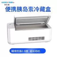 友用行科亿德KEED BING 胰岛素冷藏盒迷你车载冰箱12V/220V便携式旅行药品车家两用冷热双控充电恒温盒