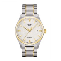 天梭(TISSOT)天博系列间金钢带自动机械男表T060.407.22.031.00