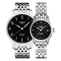 天梭(TISSOT)力洛克系列 情侣机械表 T41.1.483.52 T41.1.183.54