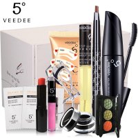 VEEDEE 5°正品彩妆眼部套装 化妆品全套裸妆组合初学者淡妆15件套