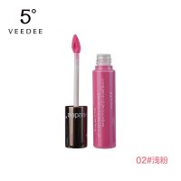 VEEDEE 5度正品 活色果胶唇彩10ml 裸色滋润保湿润唇彩妆唇冻包邮 2#浅粉