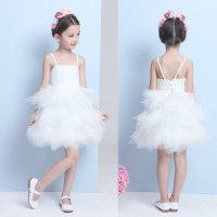 新款韩版童装女童公主裙儿童礼服婚纱裙六一表演裙花童连衣裙