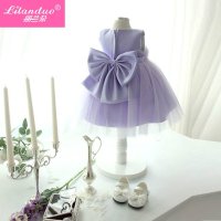 儿童礼服蓬蓬裙 女童公主裙 花童婚纱裙 童装连衣裙