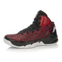 李宁 隼男子中帮系带耐磨篮球外场鞋 ABFK033