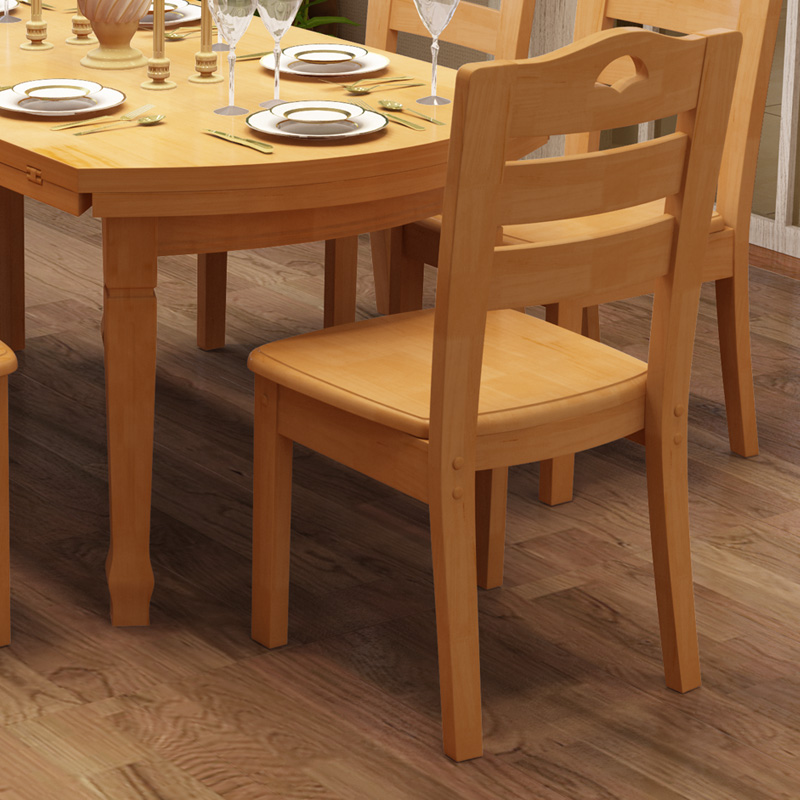 云图家具 小户型现代简约客厅家具 实木饭桌餐桌椅 餐厅家具组合