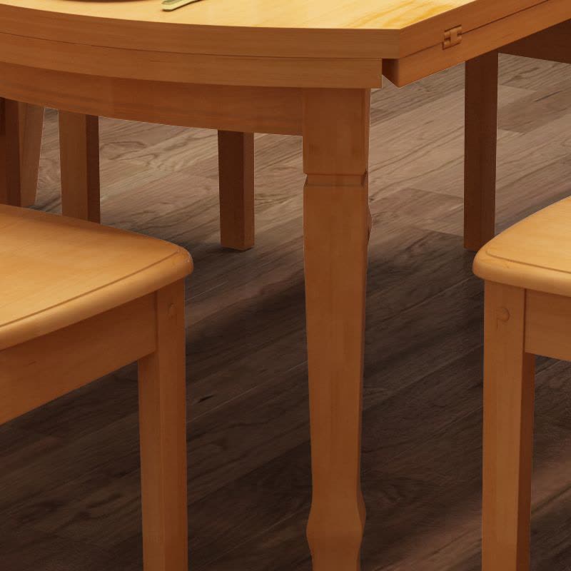 云图家具 小户型现代简约客厅家具 实木饭桌餐桌椅 餐厅家具组合图片