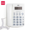 包邮得力deli787电话机办公电话家用电话机时尚外观可带分机来电显示白色