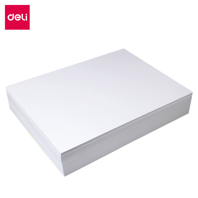 得力deli打印纸a4纸80g复印纸80克体验装简装办公用纸白纸100张视频