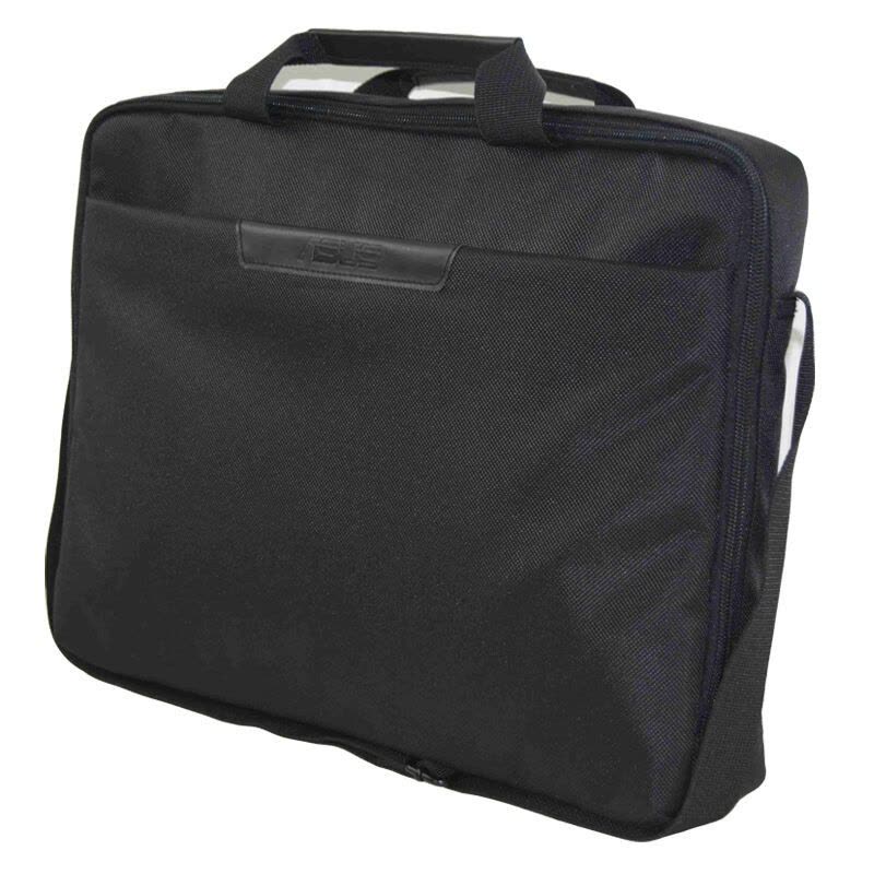 华硕(ASUS) 华硕13.3英寸至15.6英寸通用（单肩手提）笔记本电脑包 黑色 布制 商务风 电脑保护套图片