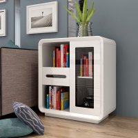 现代简约边柜 时尚创意烤漆储物柜 小户型客厅多功能地柜