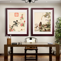 客厅装饰画卧室餐厅壁画书房挂画沙发背景墙画中式有框画家居饰品