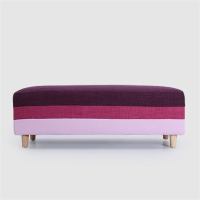 SAMYOK 创意布艺沙发凳 服装店休息长凳试换鞋凳 可拆洗长凳包邮