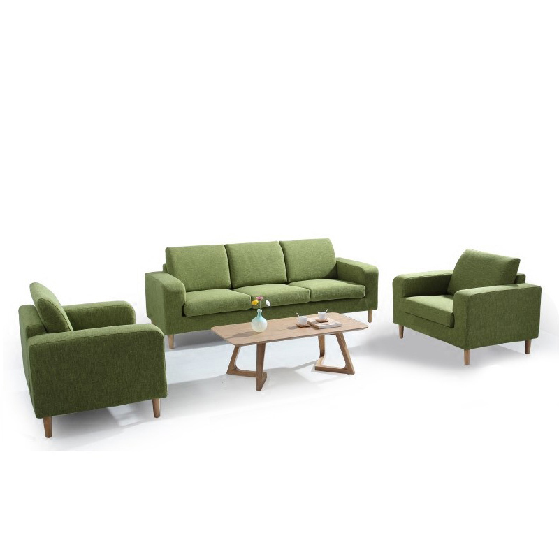尚越北欧现代简约小户型可拆洗布艺沙发客厅办公沙发组合单人双人三人商务棉麻沙发椅