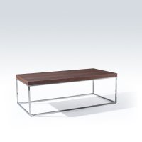 尚越 北欧水曲柳面茶几 现代简约创意茶几 商用接待茶几