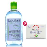 贝德玛卸妆水 舒妍洁肤液500ml 大绿 卸妆油 绿水-油性混合性