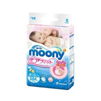 日本尤妮佳MOONY婴幼儿纸尿裤宝宝尿不湿S84（4-8kg）保税区发货