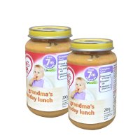 英国牛栏Cow Gate婴幼儿奶奶周日约会午餐米粉泥宝宝辅食200g（7个月以上） 保税区发货