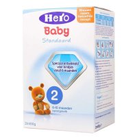 荷兰美素Hero baby婴幼儿配方奶粉 海外原装进口宝宝奶粉2段 (6-10个月)800g 保税区发货