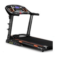 家用单功能跑步机5寸液晶触摸屏 迷你静音折叠散热 健身器材 电动跑步机