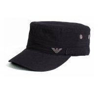 军迷用品帽子 全棉男士平顶帽军帽户外休闲帽