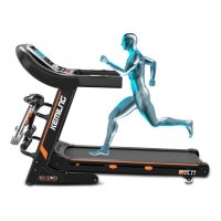 家用跑步机可折叠多功能款5寸触屏静音健身电动跑步机 电动跑步机