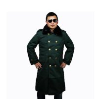 07式常服军绿棉大衣男士棉服 军大衣保安服冬季加厚大衣劳保服棉衣