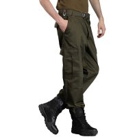军迷服饰男装军旅风工装裤直筒裤 大码裤男休闲裤修身户外裤