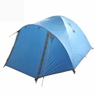 3-4人野外帐篷双人双层 户外野营帐篷登山旅游露营 随机 3-4人