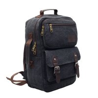 男女士帆布单肩手提双肩背包 运动自行车旅行登山包大包