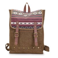 帆布包 外贸工厂潮流双肩背包 户外运动民族风包包