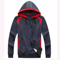 2016情侣款男运动休闲套装 卫衣运动套装外套 可团购印号