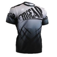 夏装男短袖涤纶T恤运动健身训练 羽毛球 网球马拉松运动衫