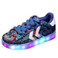 灯鞋儿童童鞋LED发光鞋耐磨减震韩版男女休闲运动