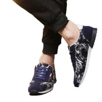 男士低帮平跟板鞋青少年阿甘运动休闲韩版潮流跑步潮鞋