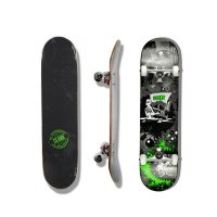 公路滑板CLANS初级入门双翘滑板 刷街 初级组装整板