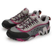 时尚休闲情侣户外运动 登山鞋前系带 高帮耐磨 舒适透气登山鞋