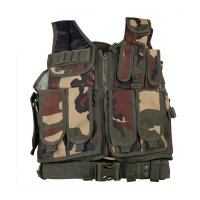 047网衫丛林迷彩战术背心 防水牛津布两栖战术马甲CS战术迷彩服