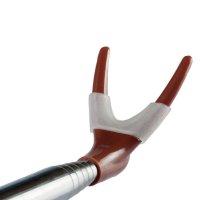 户外运动垂钓用品1.7/2.1米z'd收缩不锈钢炮台 钓椅钓箱台钓鱼竿支架渔具架竿