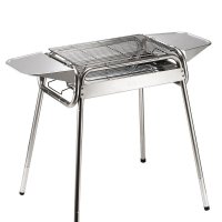 户外家用不锈钢野外烧烤架 大号折叠便携烧烤炉木炭烤炉