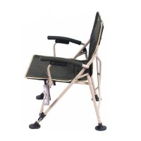 户外凳子椅子用品居家椅子牢固耐用专利折叠椅沙滩椅，做野营折叠桌椅耐磨牛津布. 如图 50*63*87cm