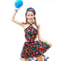 2016夏季休闲 时尚性感甜蜜浪漫情侣款泳衣连体裙沙滩裤