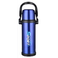 户外水壶真空不锈钢304长保温真空运动壶广告礼品杯子18L容量多色可选