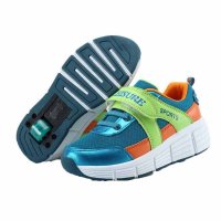 户外体育运动轮滑滑板鞋有轮子的运动鞋童鞋秋冬儿童暴走鞋溜冰鞋男童运动鞋