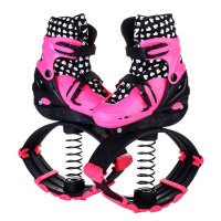 户外体育用品运动轮滑鞋有轮子的鞋太空儿童青少年健身弹跳轮滑鞋 成人溜冰跳跳运动两用鞋