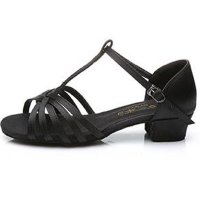 户外休闲运动拉丁舞鞋女 成人女童少儿交谊舞蹈鞋 儿童小孩软底跳舞单鞋