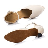 户外休闲运动拉丁舞鞋女式成人高中跟广场国标舞恰恰舞蹈鞋舒适软底